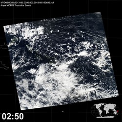 Level 1B Image at: 0250 UTC