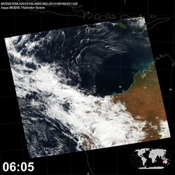 Level 1B Image at: 0605 UTC