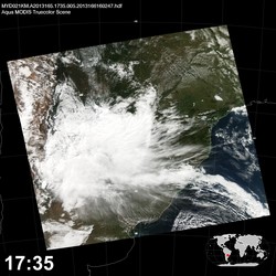 Level 1B Image at: 1735 UTC