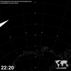 Level 1B Image at: 2220 UTC