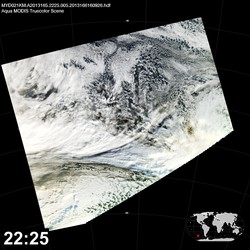 Level 1B Image at: 2225 UTC