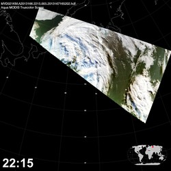 Level 1B Image at: 2215 UTC