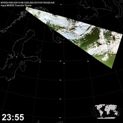 Level 1B Image at: 2355 UTC