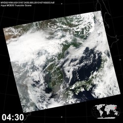 Level 1B Image at: 0430 UTC