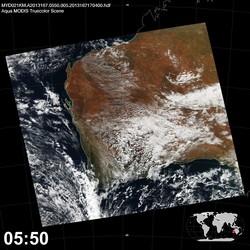 Level 1B Image at: 0550 UTC