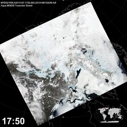 Level 1B Image at: 1750 UTC