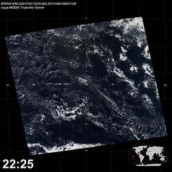 Level 1B Image at: 2225 UTC