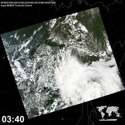 Level 1B Image at: 0340 UTC