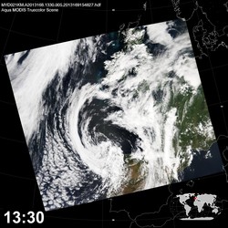 Level 1B Image at: 1330 UTC