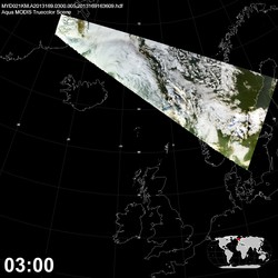 Level 1B Image at: 0300 UTC