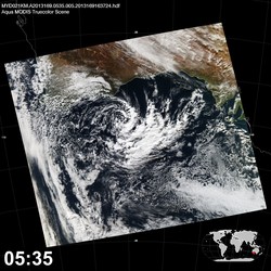 Level 1B Image at: 0535 UTC