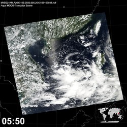 Level 1B Image at: 0550 UTC