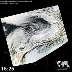 Level 1B Image at: 1525 UTC