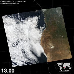 Level 1B Image at: 1300 UTC