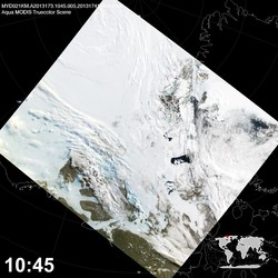 Level 1B Image at: 1045 UTC