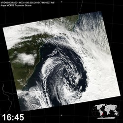 Level 1B Image at: 1645 UTC