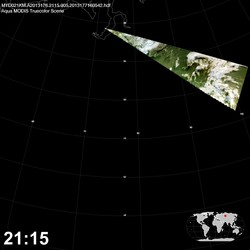 Level 1B Image at: 2115 UTC