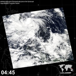 Level 1B Image at: 0445 UTC