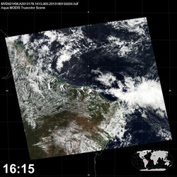 Level 1B Image at: 1615 UTC