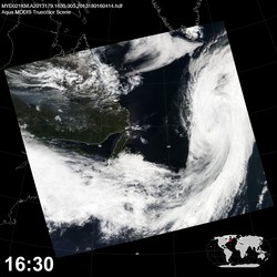 Level 1B Image at: 1630 UTC