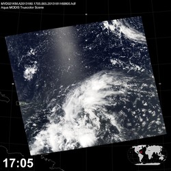 Level 1B Image at: 1705 UTC