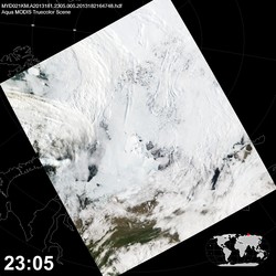 Level 1B Image at: 2305 UTC