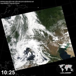 Level 1B Image at: 1025 UTC