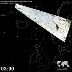 Level 1B Image at: 0300 UTC