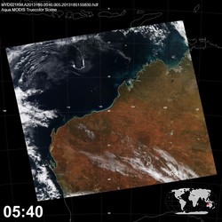 Level 1B Image at: 0540 UTC