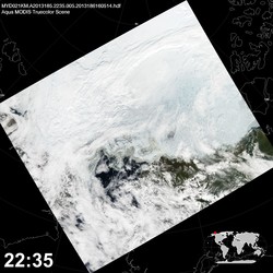 Level 1B Image at: 2235 UTC