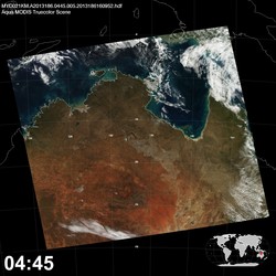 Level 1B Image at: 0445 UTC