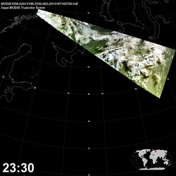 Level 1B Image at: 2330 UTC