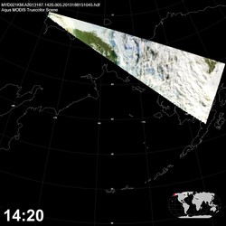 Level 1B Image at: 1420 UTC