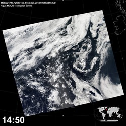 Level 1B Image at: 1450 UTC