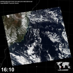 Level 1B Image at: 1610 UTC