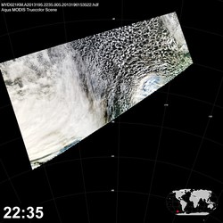 Level 1B Image at: 2235 UTC