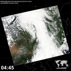 Level 1B Image at: 0445 UTC