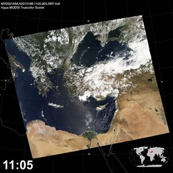 Level 1B Image at: 1105 UTC