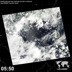 Level 1B Image at: 0550 UTC