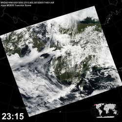 Level 1B Image at: 2315 UTC