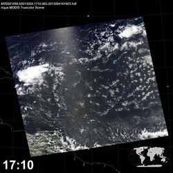 Level 1B Image at: 1710 UTC