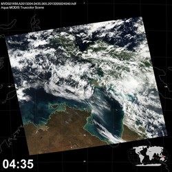 Level 1B Image at: 0435 UTC