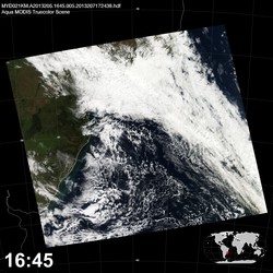 Level 1B Image at: 1645 UTC