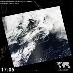 Level 1B Image at: 1705 UTC