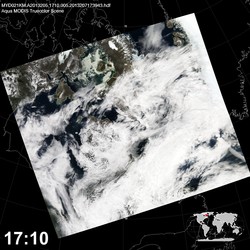 Level 1B Image at: 1710 UTC