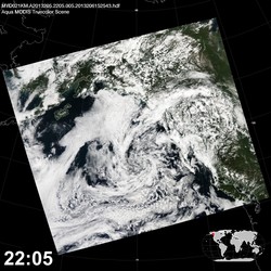 Level 1B Image at: 2205 UTC