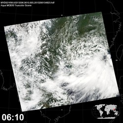 Level 1B Image at: 0610 UTC