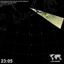 Level 1B Image at: 2305 UTC