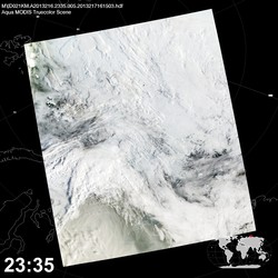 Level 1B Image at: 2335 UTC