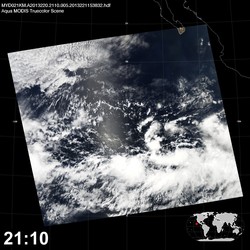 Level 1B Image at: 2110 UTC